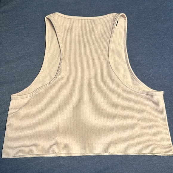 Aeropostale Seriously Soft Ribbed Halter Top - Picture 2 of 3